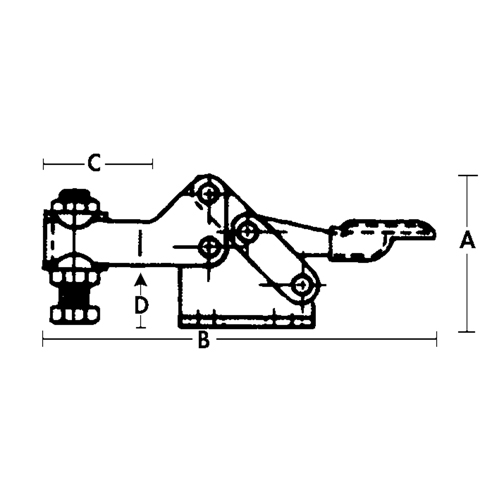 Brides de fixation horizontale - S&eacute;rie 205 Helyx Safety & Industrial Supplies
