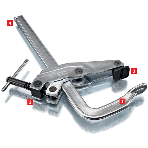 Serre-joint &agrave; pince Helyx Safety & Industrial Supplies
