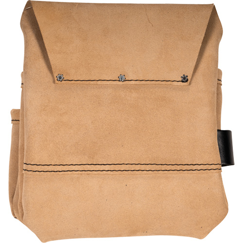 Half Carpenter Apron, Multiple Tool Holder, Leather, 4 Pockets Helyx Safety & Industrial Supplies