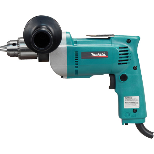 Variable Speed Drill, 1/2" Chuck, 6.5 A, 120 V, 0-550 RPM, Keyed Chuck Helyx Safety & Industrial Supplies