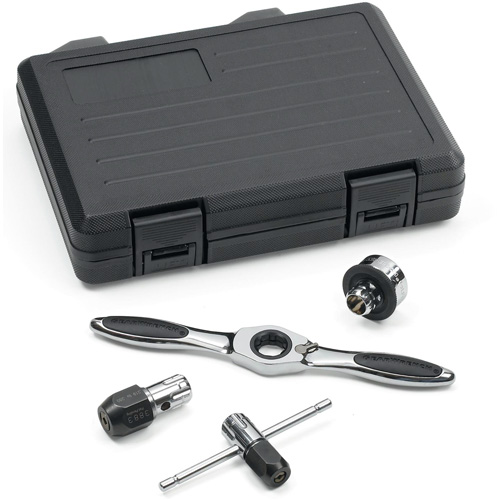 Jeu d'accessoires pour taraud &agrave; cliquet & tourne-fili&egrave;re , 5 Morceaux Helyx Safety & Industrial Supplies