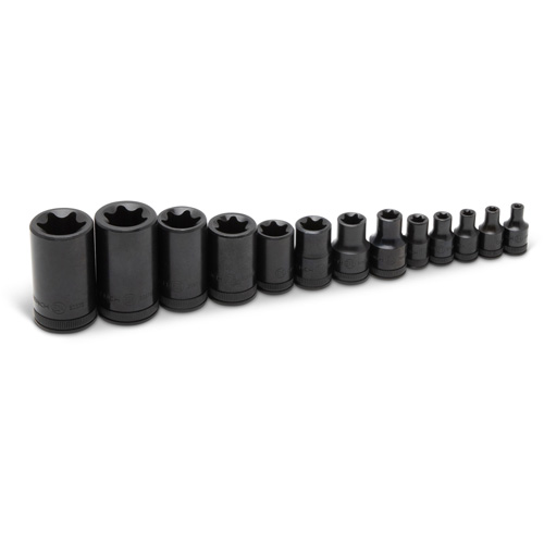 Jeu de douilles externes Torx, Prise 1/2"/1/4"/3/8" Helyx Safety & Industrial Supplies