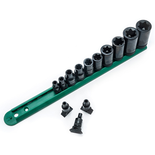 Jeu de douilles externes Torx, Prise 1/2"/1/4"/3/8" Helyx Safety & Industrial Supplies