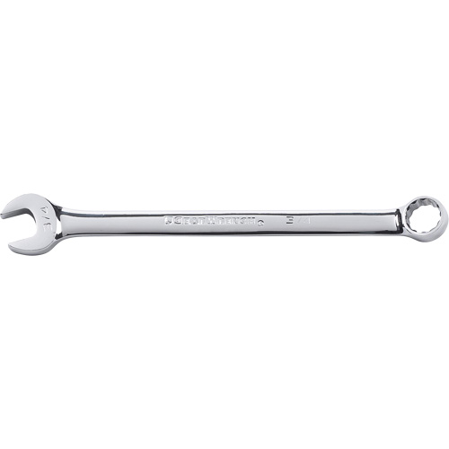 Cl&eacute; mixte longue, 12 pans, 3/4", Fini Chrome/Poli Helyx Safety & Industrial Supplies