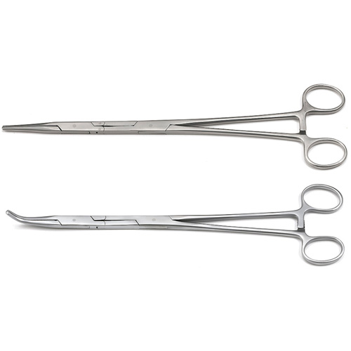 Double-X Straight & 45° Hemostat Plier Set, 2 Pieces Helyx Safety & Industrial Supplies