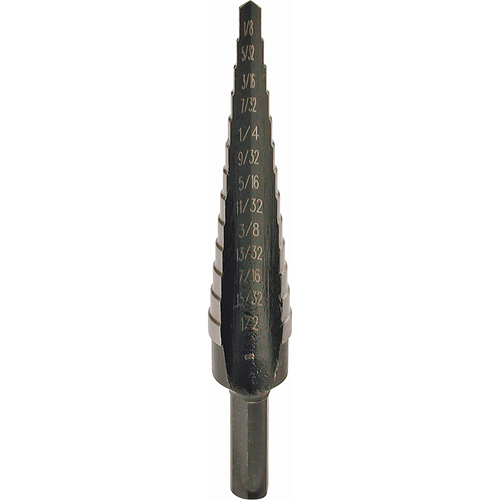 Step Drills, 1/32" Increments Helyx Safety & Industrial Supplies