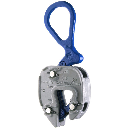 Serre-plaque GX, 2000 lb (1 tonne), Ouverture de la m&acirc;choire de 3/4" - 1-3/8" Helyx Safety & Industrial Supplies