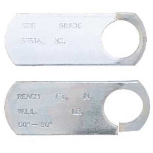 &eacute;tiquette d'identification &agrave; œil pour chaîne Helyx Safety & Industrial Supplies