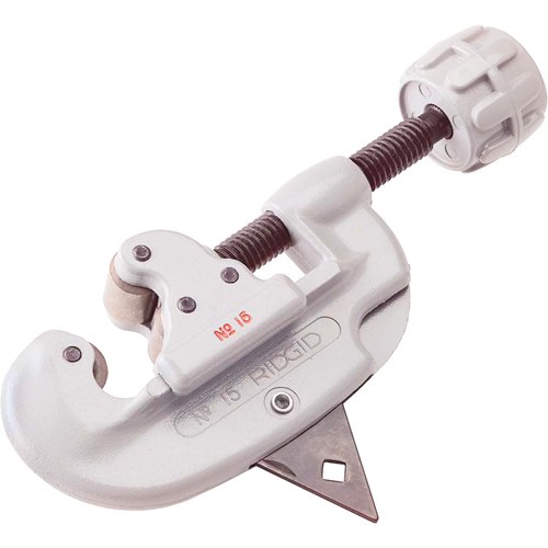 Coupe-tubes avance par vis a/roue robuste no 15, Capacit&eacute; de 3/16-1-1/8" Helyx Safety & Industrial Supplies