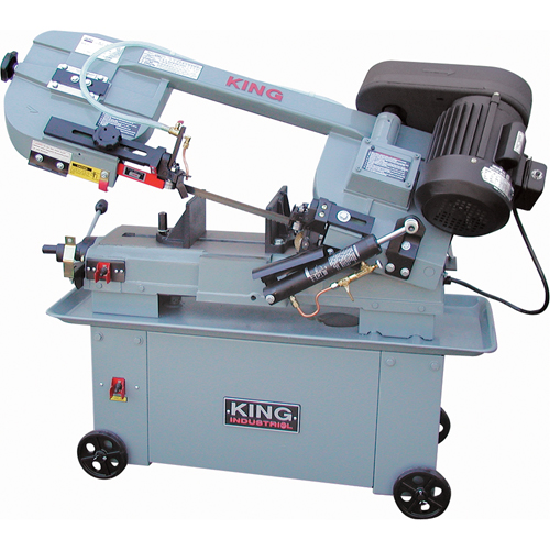 Metal Cutting Band Saws, Horizontal/Vertical, Round 7" and  7" x 12" Rectangular Cutting Capacity Helyx Safety & Industrial Supplies
