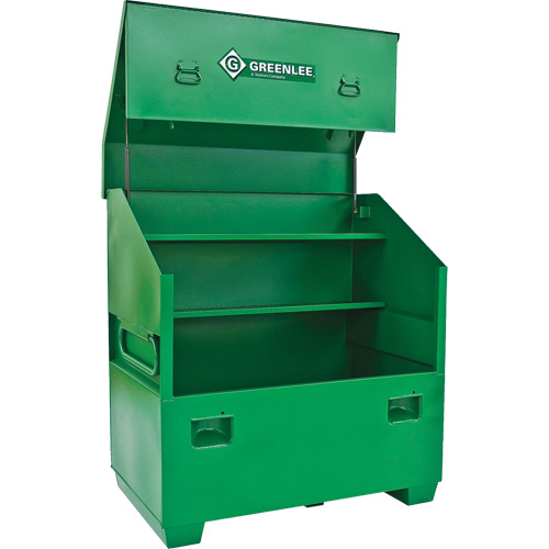 Coffre de chantier, 36" la x 30" p x 48" h, Vert Helyx Safety & Industrial Supplies