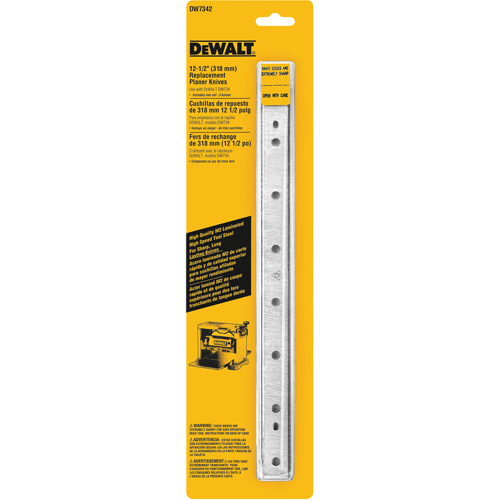 12-1/2" Disposable Reversible Planer Knives Helyx Safety & Industrial Supplies