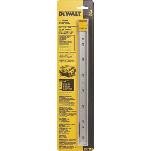 13" Disposable Reversible Thickness Planer Knives Helyx Safety & Industrial Supplies