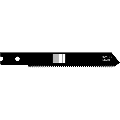 Jigsaw Blades, High Speed Steel, U-Shank, 2-3/4" L, 24 TPI Helyx Safety & Industrial Supplies