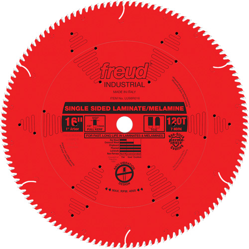 Lames de scie industrielle TCS pour panneaux de particules, 16", 128 dents, Pour Stratifi&eacute; Helyx Safety & Industrial Supplies