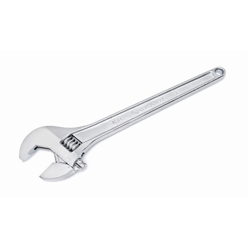 Cl&eacute; &agrave; manche conique r&eacute;glable — emball&eacute; sur carte, 15" lo, la max. 1-11/16"/43 mm, Chrome/Poli Helyx Safety & Industrial Supplies