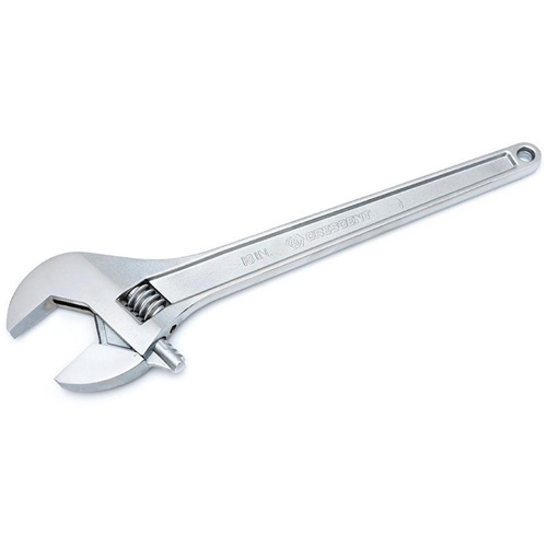 Cl&eacute; &agrave; manche conique r&eacute;glable — emball&eacute; sur carte, 18" lo, la max. 2-1/16"/53 mm, Chrome/Poli Helyx Safety & Industrial Supplies