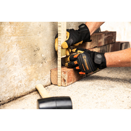 R&egrave;gle de maçon surdimensionn&eacute; Red End, 6' lo, Bois, Graduations de 1/16" Helyx Safety & Industrial Supplies