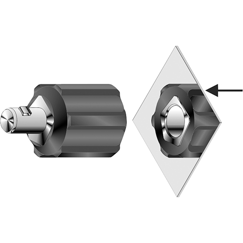 ADAPTAT 1 PIECE DINSE MALE LC-40/LC-10 FEMELLE Helyx Safety & Industrial Supplies