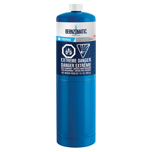 14.1-oz. Propane Cylinder, Propane Helyx Safety & Industrial Supplies