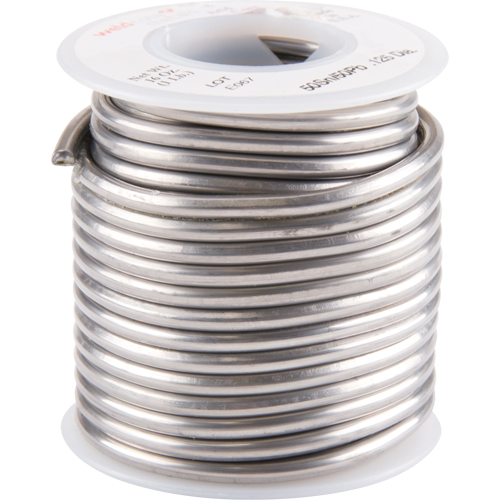 M&eacute;tal d'apport standard, &agrave; base de plomb, 50 % d'&eacute;tain, 50 % de plomb, &acirc;me Acide, dia. 0,125" Helyx Safety & Industrial Supplies