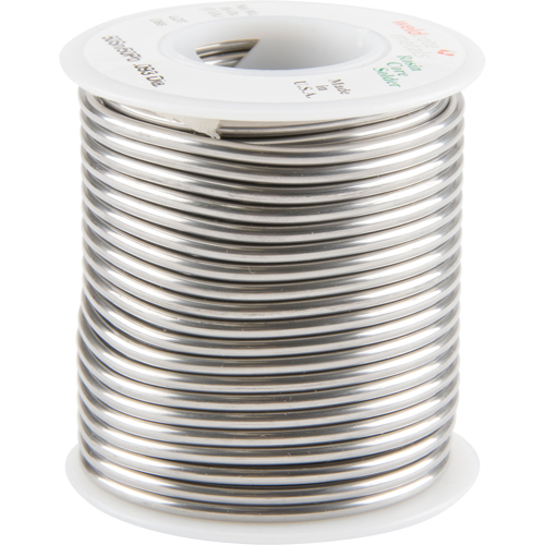 Common Solder, Lead-Based, 50% Tin 50% Lead, Rosin Core, 0.09375" Dia. Helyx Safety & Industrial Supplies