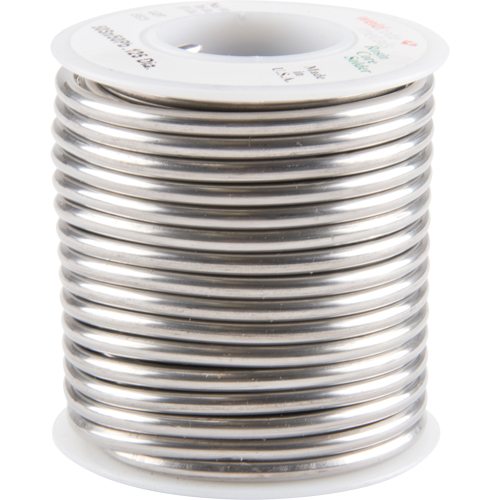 M&eacute;tal d'apport standard, &agrave; base de plomb, 50 % d'&eacute;tain, 50 % de plomb, &acirc;me Colophane, dia. 0,125" Helyx Safety & Industrial Supplies