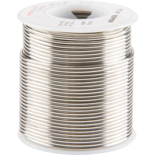 M&eacute;tal d'apport standard, Sans plomb, 95 % d'&eacute;tain, 5 % d'antimoine, &acirc;me Plein, dia. 0,0625" Helyx Safety & Industrial Supplies
