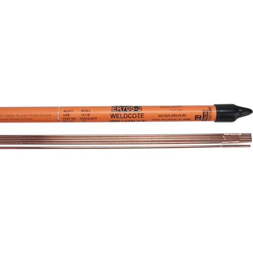 Baguettes pour soudage TIG en longueurs de 36", 3/32", Acier d&eacute;soxyd&eacute; triple Helyx Safety & Industrial Supplies