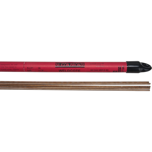 Baguettes pour soudage TIG en longueurs de 36", 1/8", Bronze silicon&eacute; Helyx Safety & Industrial Supplies