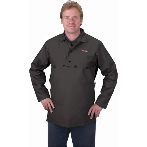 Flame Retardant Cape Sleeves, X-Large, Black Helyx Safety & Industrial Supplies