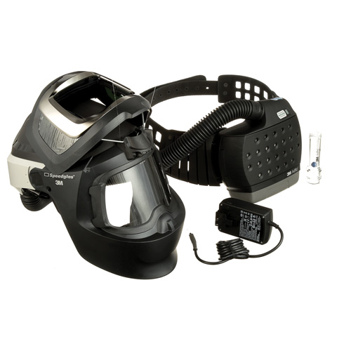 Respirateur d'&eacute;puration d'air propuls&eacute; Adflo, Masque de soudage, Pile Lithium-ion Helyx Safety & Industrial Supplies