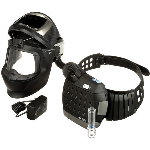 Respirateur d'&eacute;puration d'air propuls&eacute; Adflo, Masque de soudage, Pile Lithium-ion Helyx Safety & Industrial Supplies