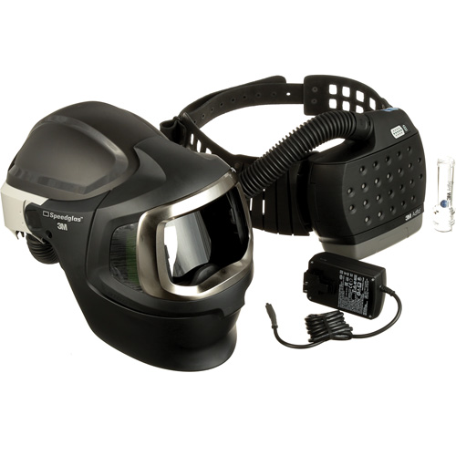 Respirateur d'&eacute;puration d'air propuls&eacute; Adflo, Masque de soudage, Pile Lithium-ion Helyx Safety & Industrial Supplies