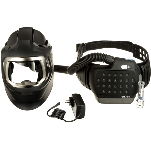 Respirateur d'&eacute;puration d'air propuls&eacute; Adflo, Masque de soudage, Pile Lithium-ion Helyx Safety & Industrial Supplies