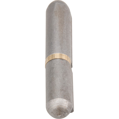 Weld-On Hinge, 0.315" Dia. x 1.575" L, Mild Steel w/Fixed Steel Pin Helyx Safety & Industrial Supplies
