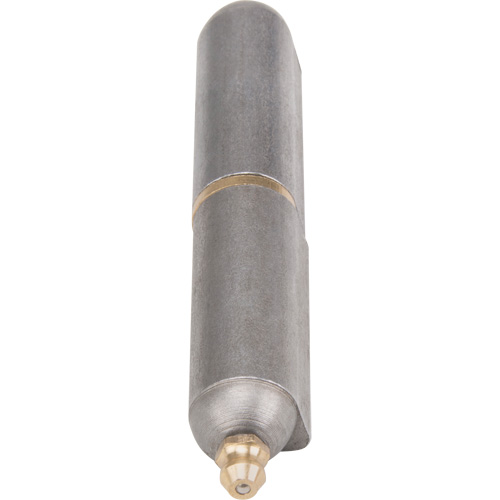 Weld-On Hinge, 0.63" Dia. x 3.937" L, Mild Steel w/Fixed Steel Pin Helyx Safety & Industrial Supplies