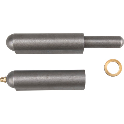 Charni&egrave;re &agrave; souder, 0,906" dia. x 7,874" lo, Acier doux a/goupille fixe en acier Helyx Safety & Industrial Supplies