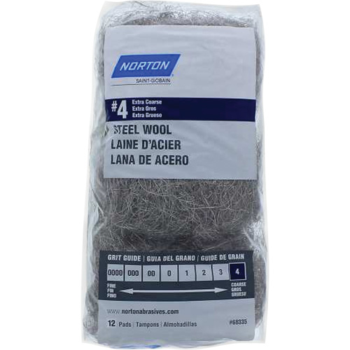 Steel Wool, Roll, Grade 4 Helyx Safety & Industrial Supplies