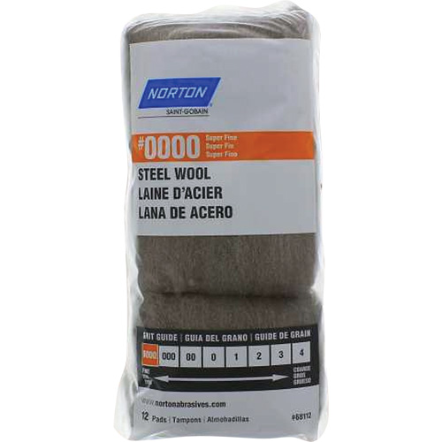Steel Wool, Roll, Grade 0000 Helyx Safety & Industrial Supplies