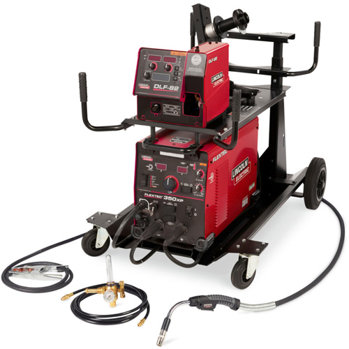 Syst&egrave;me de soudage MIG Flextec Ready-Pak 350XP/DLF-82, 380 V/460 V/575 V, 3 Ph Helyx Safety & Industrial Supplies