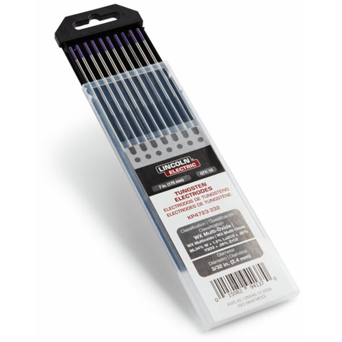 WX Multi-Oxide Premium Tungsten Electrode, 3/32" Dia. x 7" L Helyx Safety & Industrial Supplies