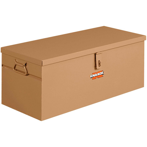 Hand Held Tool Box, 28" x 12" x 12", Steel, Tan Helyx Safety & Industrial Supplies