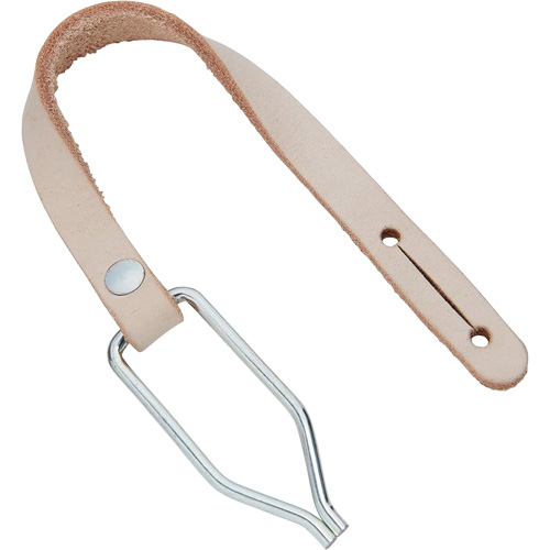 Corde de service avec agrafe pour courroie, Cuir, Beige Helyx Safety & Industrial Supplies