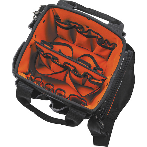 Fourretout Tradesman Pro, Nylon balistique, 40 pochettes, Noir/Orange Helyx Safety & Industrial Supplies