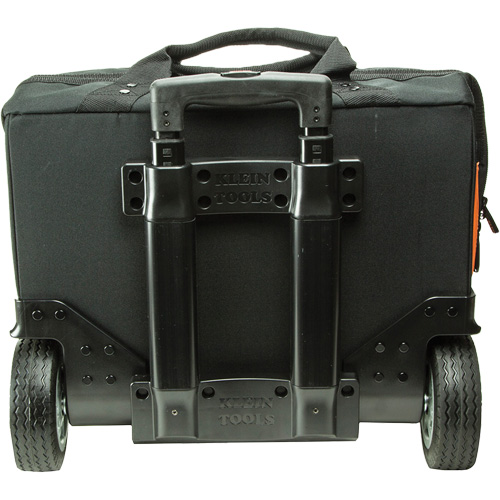 Sac &agrave; outils roulant Tradesman Pro, Polyester balistique, 24 pochettes, Noir/Orange Helyx Safety & Industrial Supplies