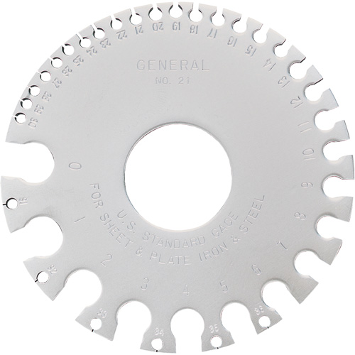 Jauge pour la t&ocirc;le Helyx Safety & Industrial Supplies