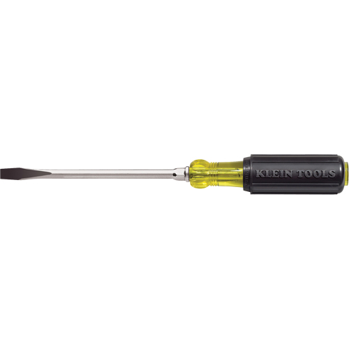Tournevis industriels fendu &agrave; pointe en losange, 5/16", 10-15/16" lo, Prise Coussin&eacute;e Helyx Safety & Industrial Supplies