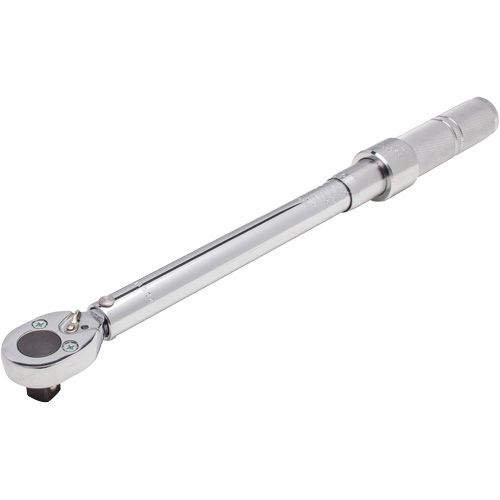 Micrometer Torque Wrench, 1/2" Square Drive, 10-80 ft-lbs. Helyx Safety & Industrial Supplies