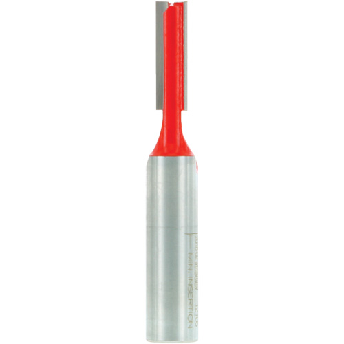 Router Bit - Double Flute Straight Bit, 5/16" Dia., 1" H, 2-3/4" L Helyx Safety & Industrial Supplies